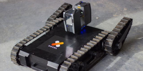 Robot doxel ve stavebnictví